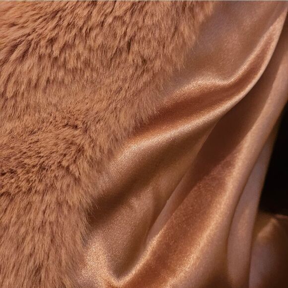 UGG KIANNA FAUX FUR JACKET IN FAWN - Picture 6 of 8